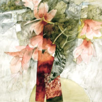 Magnolias Filling a Room - Watercolour & Graphite Pencil, 55 x 45 cm, £1,500
